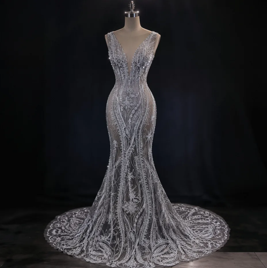 YG-1772 Polyester lace fabric