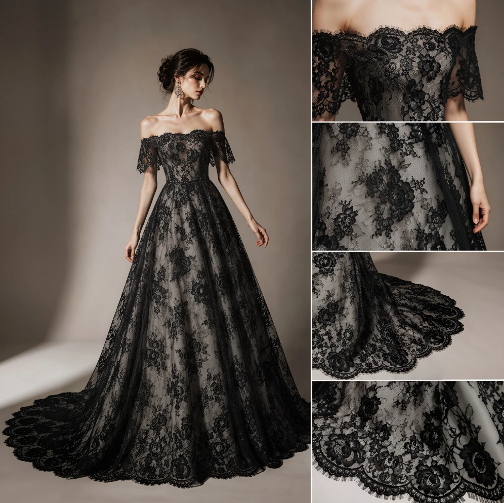 YG-2331 French lace fabric