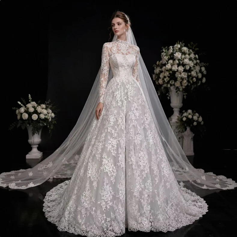 YG-2353 French lace fabric