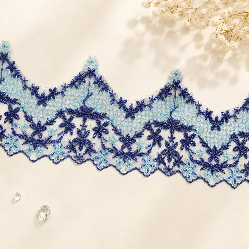 YG-5197 Polyester lace trim